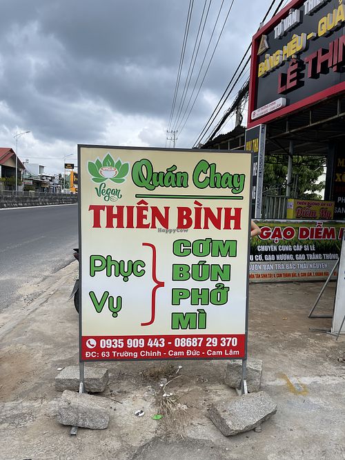 Find this sign!  at Quán Chay Thiện Tâm in Nha Trang