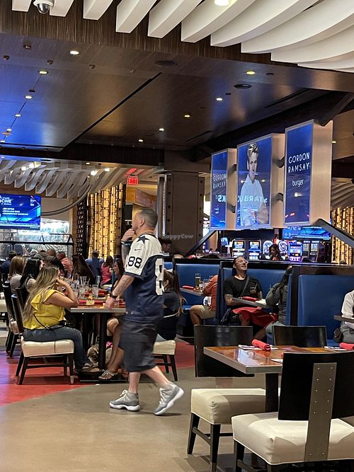 Inside  at Gordon Ramsay Burger in Las Vegas