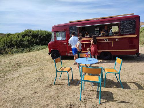 Van at Dreamboat in Rhosneigr