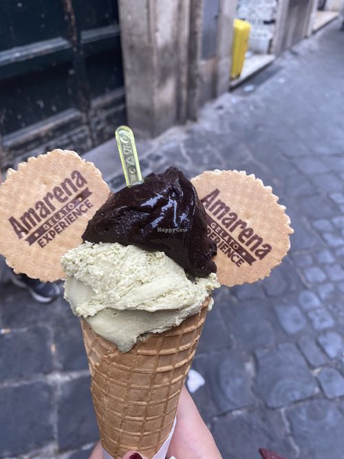   at Amarena Gelato Experience in Rome