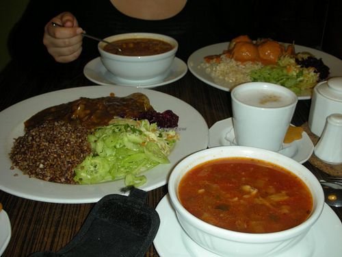 Always a favourite of mine whenever I go to Krakow. You must try the kofta balls and seitan steak. Big portions that are both healthy and very tasty. at Green Day in Krakow