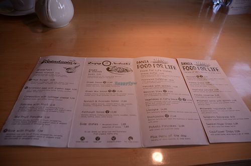 Menu at Green Way Food For Life in Lodz
