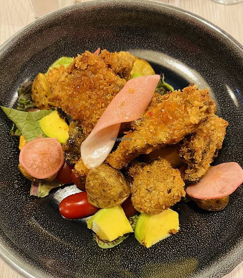 Tempura Mushrooms  at Mencha Cocina in Villa De Leyva