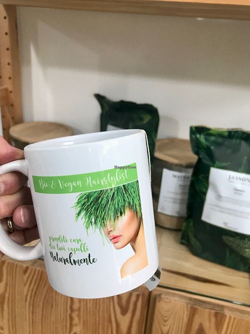 Tea? Yes, please!  at Bio Vegan Hair Salon in Siracusa
