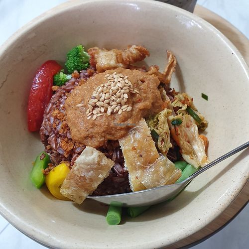 com Han Quoc (Korean rice) at Fingerprint Chay in Ho Chi Minh City