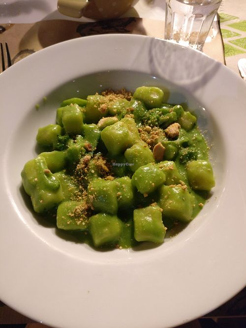 Gnocchi at Singola Ristorante Naturale in Modica