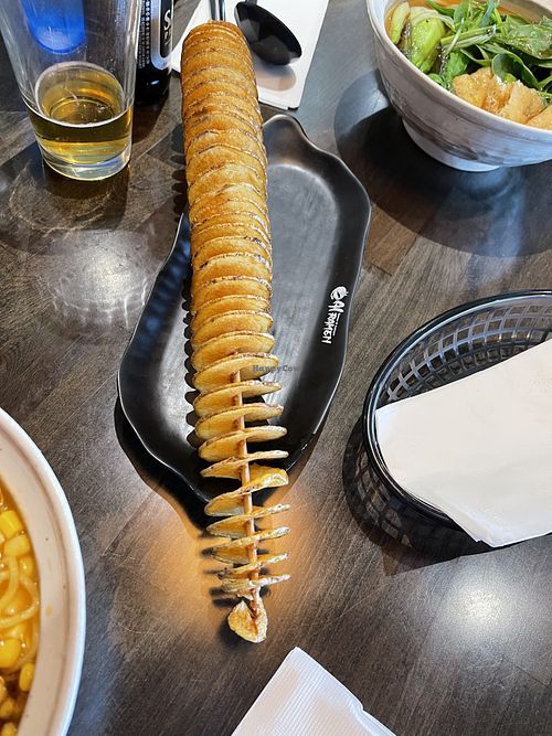 Tornado potato (ask for no cheese powder)  at Ai in Corvallis