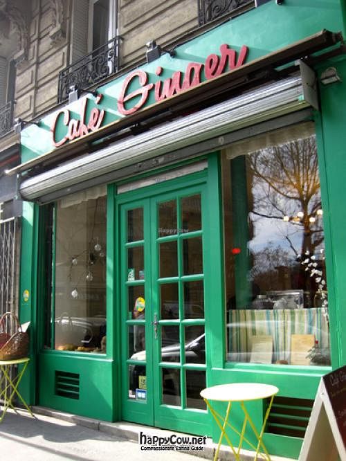 Cafe Ginger Paris Restaurant HappyCow