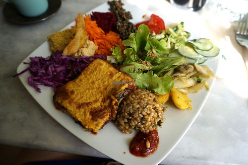 Parmigiana Plate at Cafe Ginger in Paris