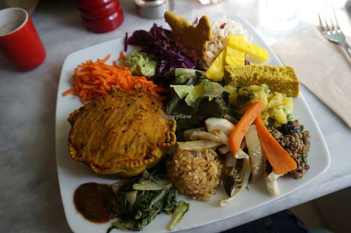 Plate of the day at Cafe Ginger in Paris