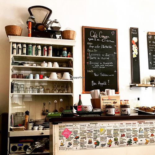 Cafe Ginger Paris Restaurant HappyCow