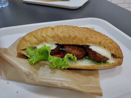 Great falafel at Cafe Falafel in Baku