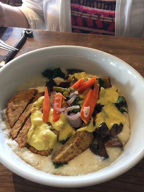 Grits bowl  at Fern Flavors from the Garden in Charlotte