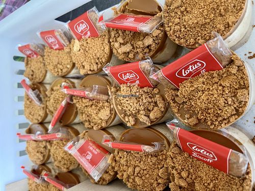 Biscoff cheesecake   at Reddy's Marvellous Dessert Parlour in Aberdeen