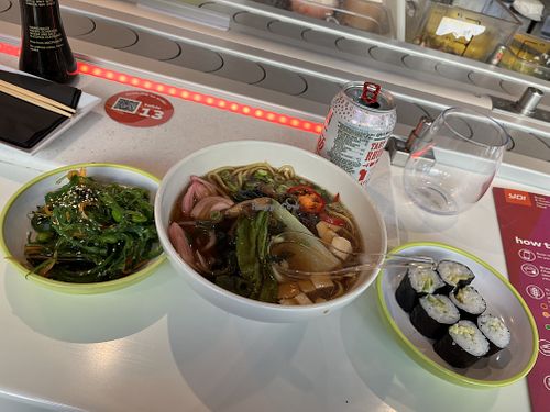   at Yo! Sushi in Bristol