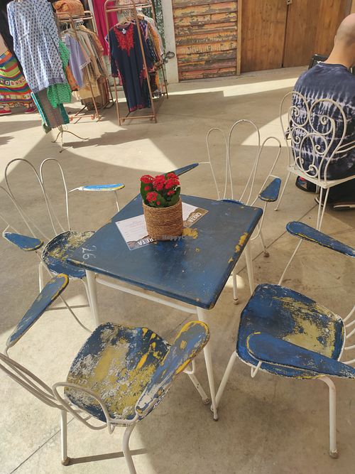 Cute tables at Greta in Sant Cugat Del Valles