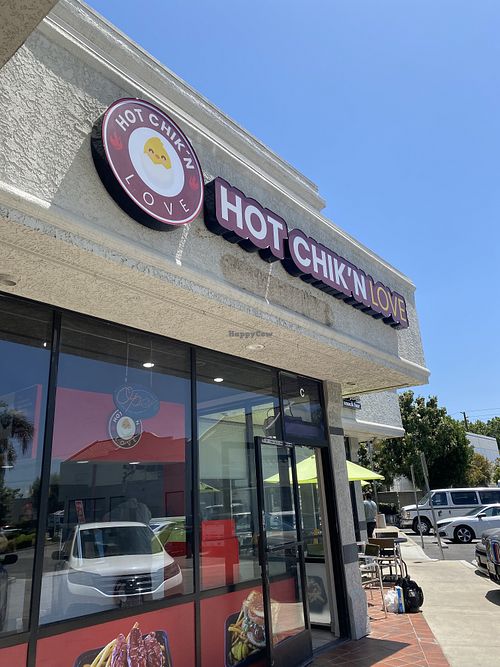 Outdoor Signage  at Hot Chikn Love in Pomona
