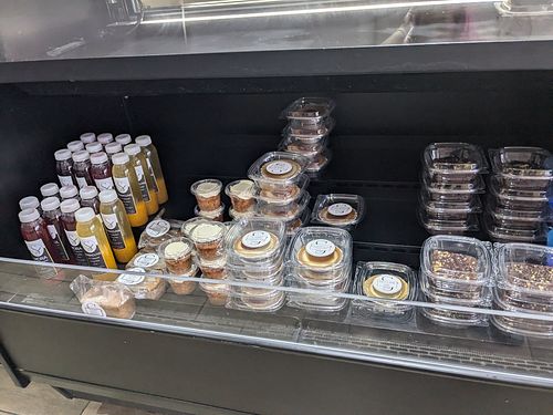Cold section at Stephanie's Vegan Bakery + Cafe in Fort Lauderdale