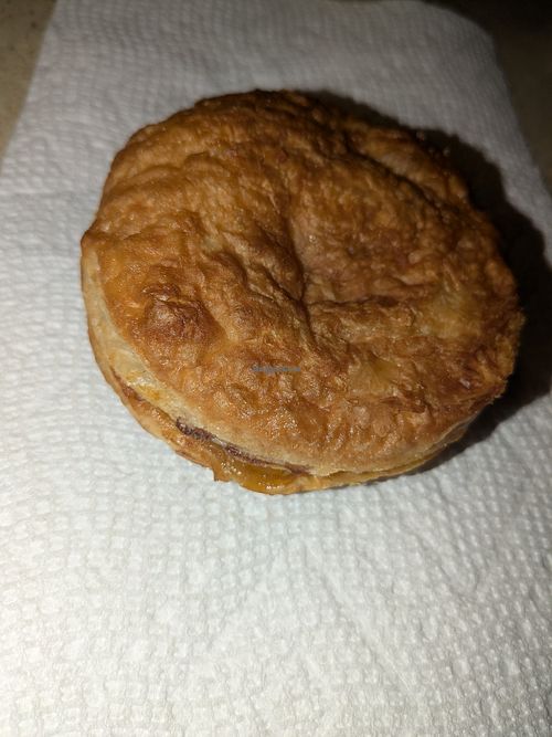 Beef pastelito at Stephanie's Vegan Bakery + Cafe in Fort Lauderdale
