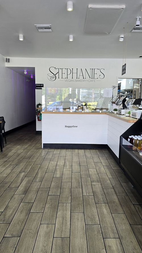 Inside at Stephanie's Vegan Bakery + Cafe in Fort Lauderdale