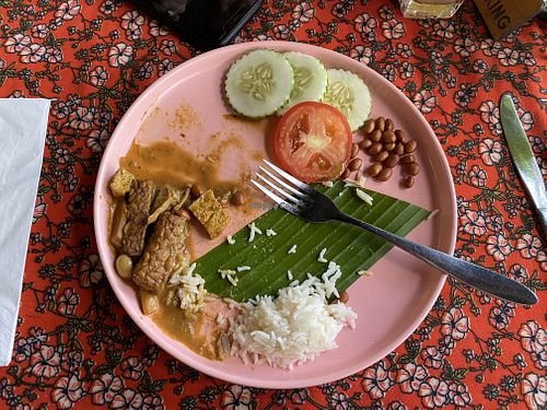 Very simple, VERY salty and very expensive.   at Pegaga in Langkawi