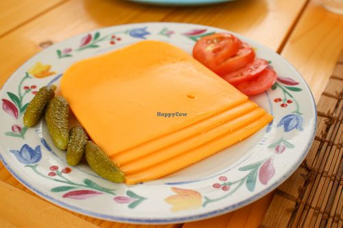 vegan cheese  at Kasa d'Vizin B&B in Eito