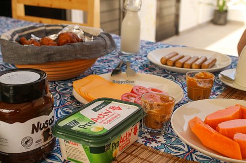 breakfast at Kasa d'Vizin B&B in Eito