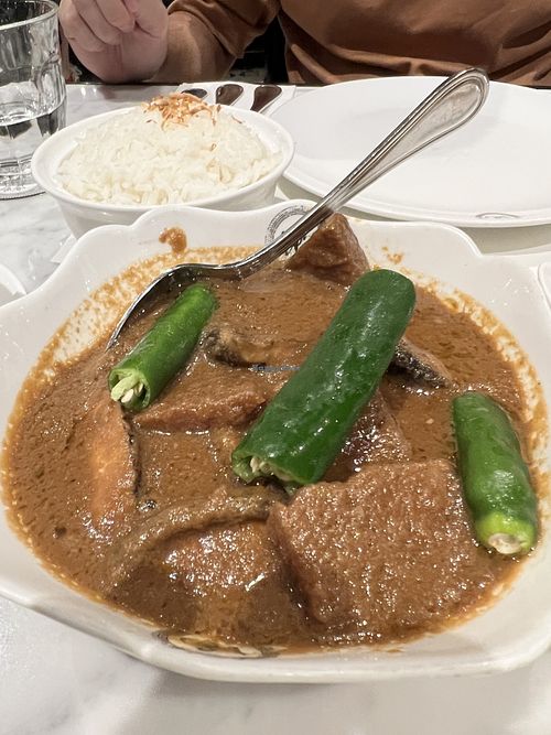 Mushroom pong teh- most flavourful dish! Needs a bow of rice though  at SIN - Violet Oon - Jewel in East Singapore