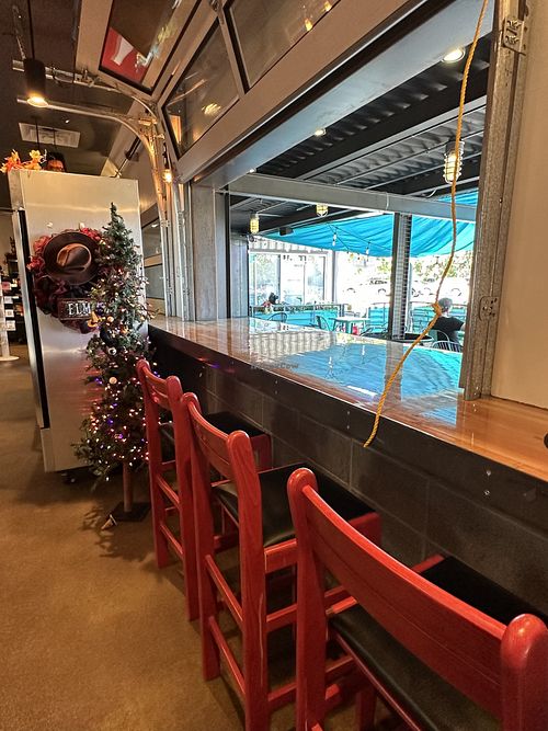 Tons of seating options   at Button Rock Bakery & Kenny Lou's Deli in Lafayette