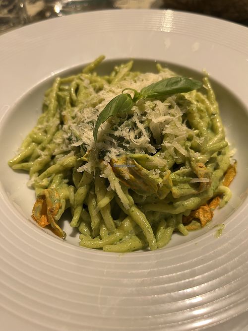 Local pasta  at Origami in La Spezia