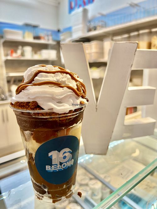 16 Below Vegan ice cream   at 16 Below in Aberdeen