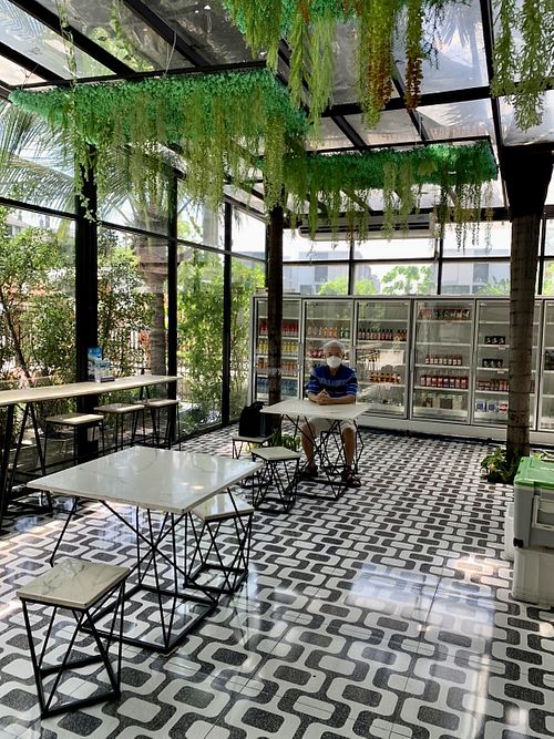 Seating area   at Grand Vegan แกรนด์วีแกน in Bangkok