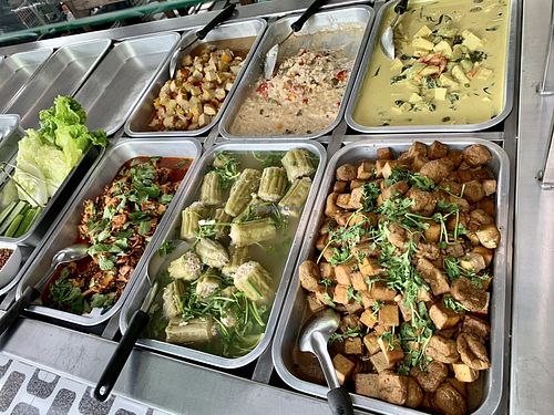 Daily buffet selection   at Grand Vegan แกรนด์วีแกน in Bangkok
