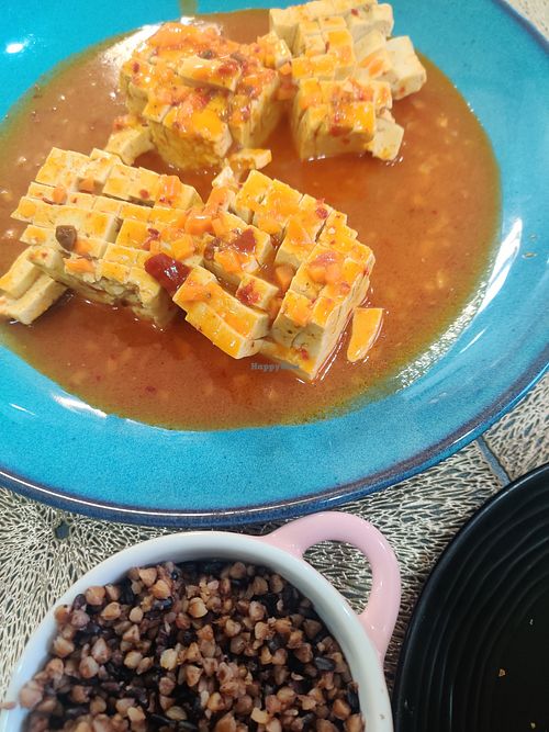 Ma po tofu at Agnista Restaurant - Lagshan Center in Ulaanbaatar