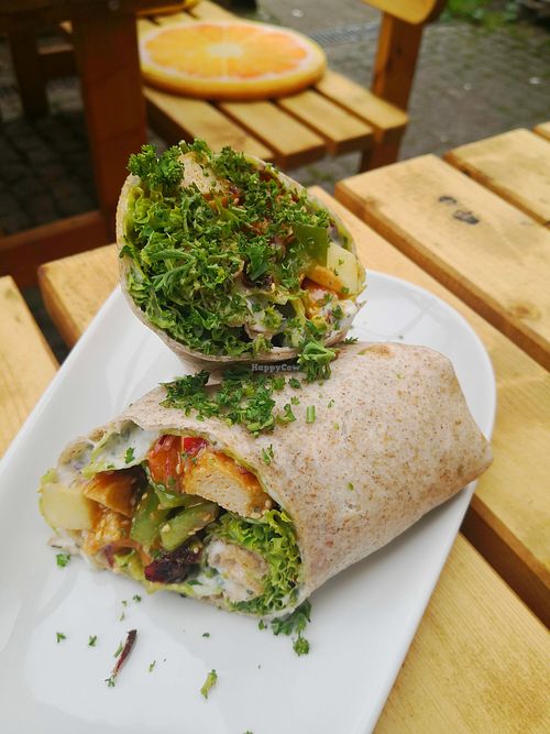 Siam Wrap at Wurzelküche-Gesundes MIttag in Dresden