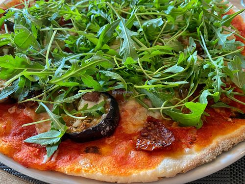 Vegan and gluten-free.  at Pizzeria Daniela in Montebelluna