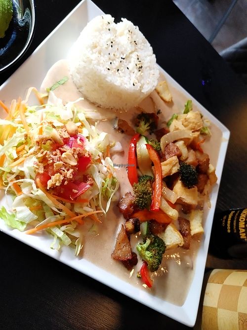 Buddha gift at Taiyo Sushi Bar in Pforzheim