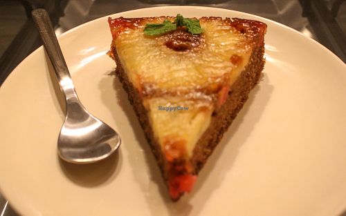 pineapple cake at Kasa d' Vizin Restaurant in Eito