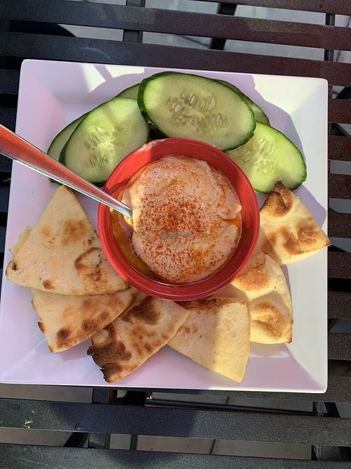 Hummus yummus!    at Tea Bar & Fusion Cafe in Sacramento