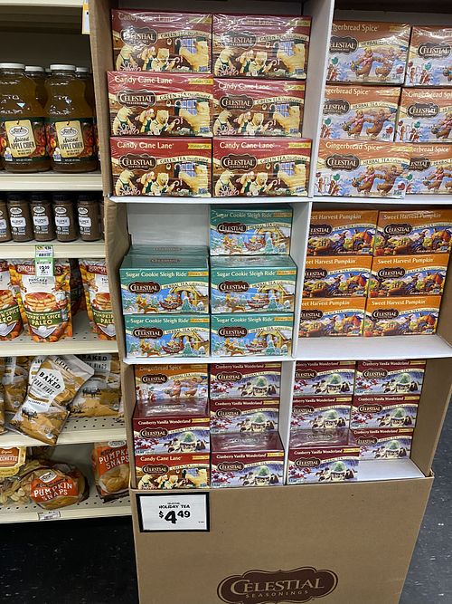 Favorite Holiday Tea is NOW AVAILABLE!! Sugar Cookie!  at Sprouts Farmers Market in Modesto