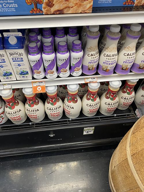 Bring on the Vegan Holiday Nog! 🥰  at Sprouts Farmers Market in Modesto