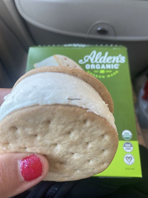 New (to me) Item Spotted • Vegan Key Lime Sammie 😋  at Sprouts Farmers Market in Modesto
