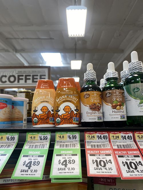 Organic Sweeteners - Monk Fruit  at Sprouts Farmers Market in Modesto