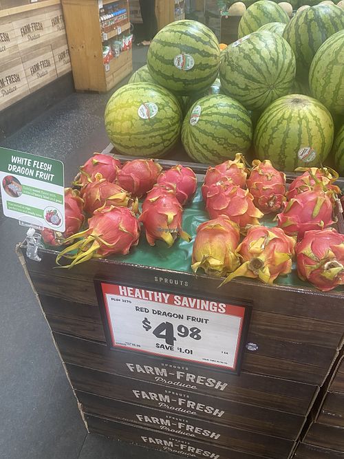 Red Dragon Fruit Spotted!  at Sprouts Farmers Market in Modesto