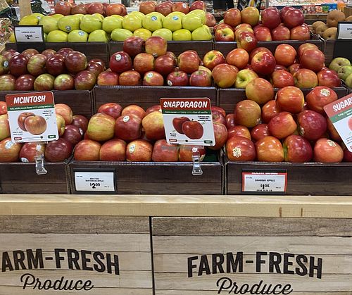 So Many Types of Apples • Harvest Season is Beautifull  at Sprouts Farmers Market in Modesto