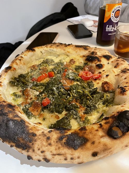 Gigi  at Al Catzone Pizza Napovegana in Berlin