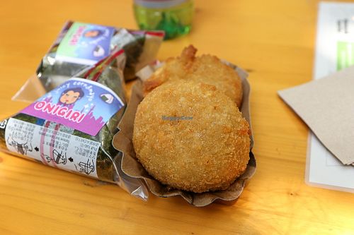 onigiris and curry pans  at Tokyo Boom in Vienna