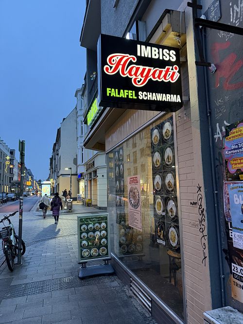 front  at Hayati in Cologne