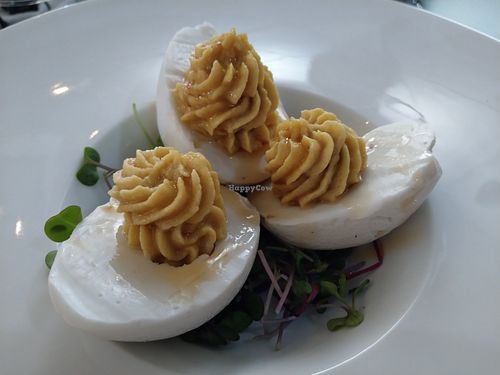 Cajun Deviled Eggs at Full Taste in Chamblee