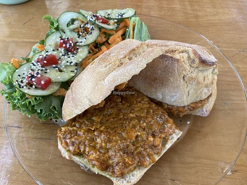 Ciabatta o tostada   at La Selva de los Gatos in Oaxaca
